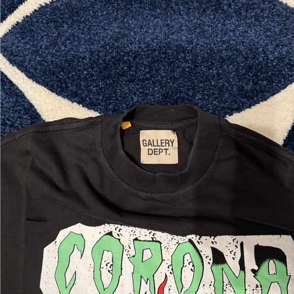 Gallery Dept Corona Virus Black Tee Mens Size Large - Picture 2 of 3